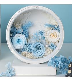 永生花：花好月圆 台灯